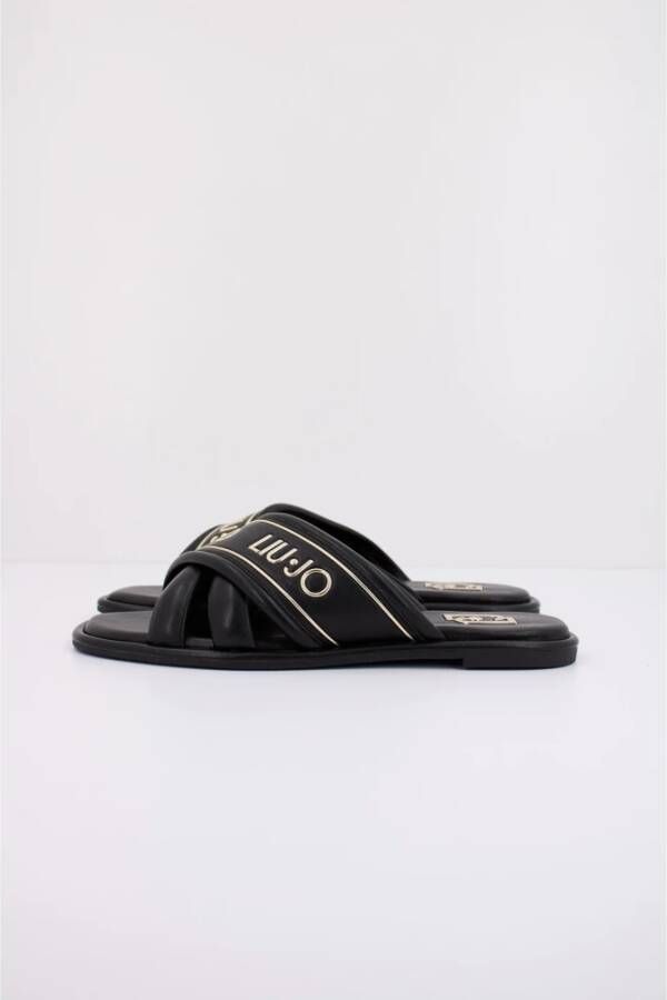 Liu Jo Irene Slipper Sliders Black Dames