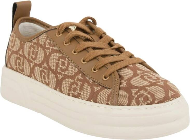 Liu Jo Ivory Sneaker Schoenen Brown Dames