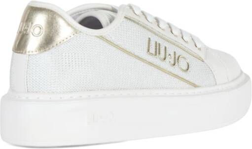 Liu Jo Kylie Sneakers van Stof en Eco-leer White Dames