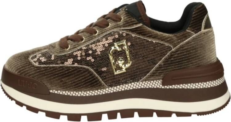 Liu Jo Lage Sneakers Brown Dames