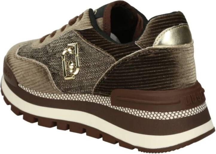 Liu Jo Lage Sneakers Brown Dames