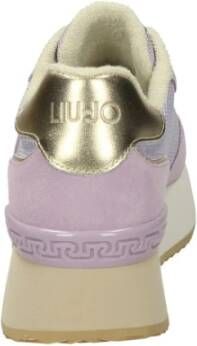 Liu Jo Lage Top Sneakers Purple Dames