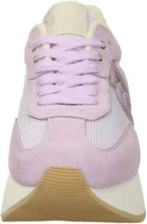 Liu Jo Lage Top Sneakers Purple Dames