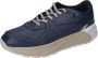 Liu Jo Leren Heren Sneakers Blue Heren - Thumbnail 5