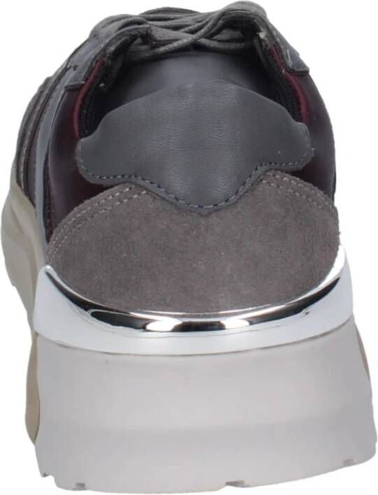 Liu Jo Leren Heren Sneakers Gray Heren