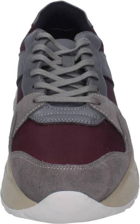 Liu Jo Leren Heren Sneakers Gray Heren