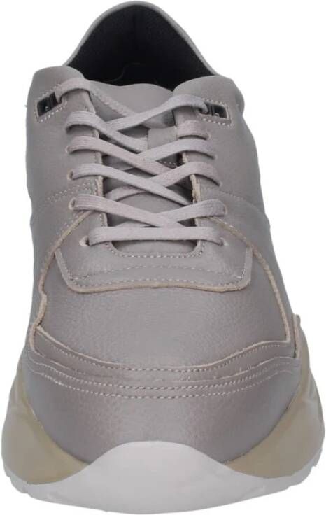 Liu Jo Leren Heren Sneakers Gray Heren