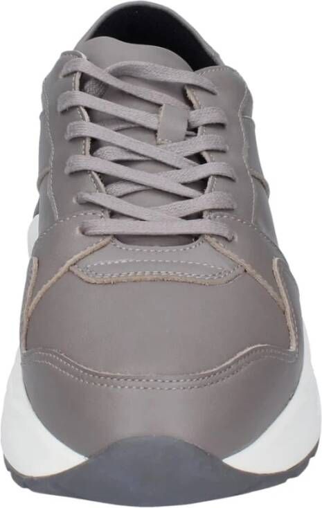 Liu Jo Leren Heren Sneakers Gray Heren