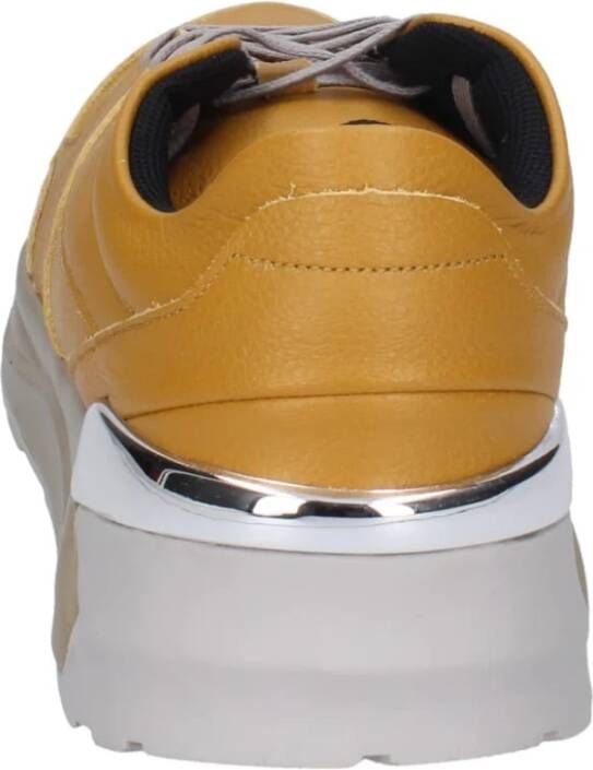 Liu Jo Leren Heren Sneakers Yellow Heren