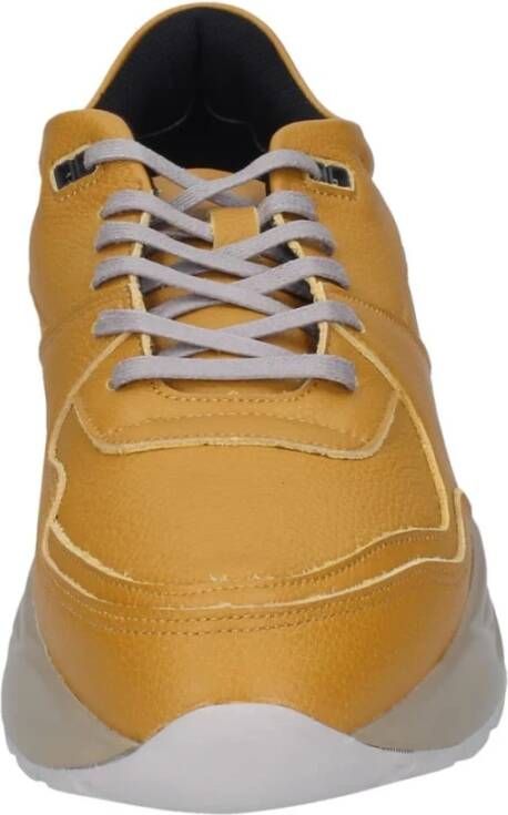 Liu Jo Leren Heren Sneakers Yellow Heren