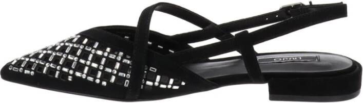 Liu Jo Leren Sandalen Comfort Stijl Elegant Vrouwen Black Dames