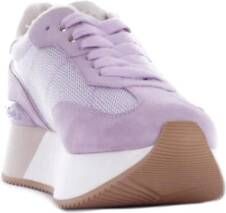 Liu Jo Lila Sport Sneakers Suède Mesh Purple Dames