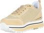 Liu Jo Maxi Wonder 71 Sneakers van leer en stof Beige Dames - Thumbnail 2