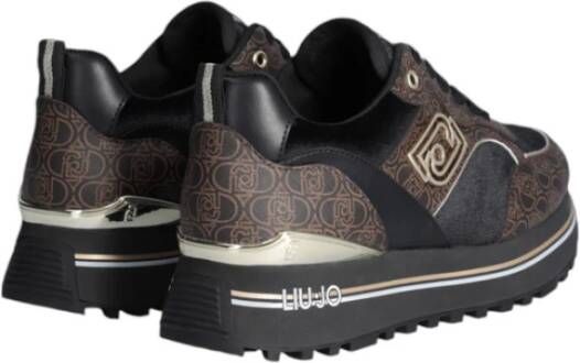 Liu Jo Maxi Wonder Lage Sneakers voor Dames Brown Dames