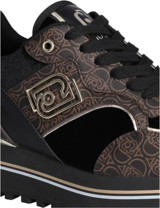 Liu Jo Maxi Wonder Lage Sneakers voor Dames Brown Dames