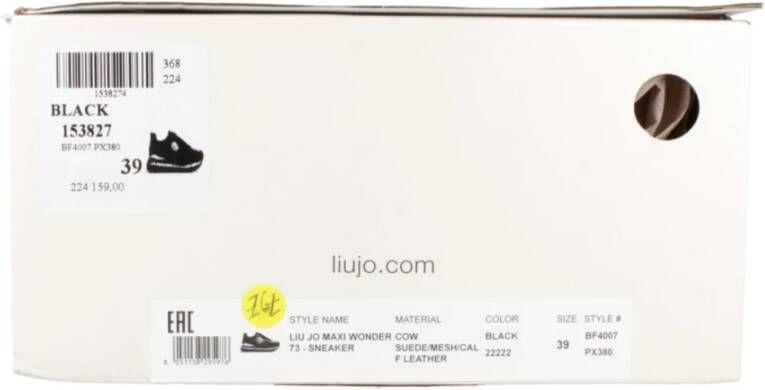 Liu Jo Maxi Wonder Sneakers Black Dames