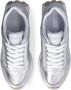 Liu Jo Metallic Platform Sneakers met Maxi Logo Gray Dames - Thumbnail 4