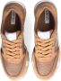 Liu Jo Metallic Suède Sneaker met Veters Brown Dames - Thumbnail 3