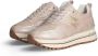 Liu Jo Metallic Wonder Sneakers in Taupe Beige Dames - Thumbnail 4