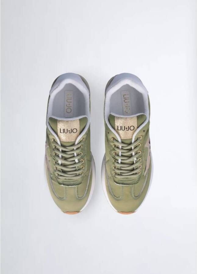 Liu Jo Militair Groene Nylon Stermand Green Dames