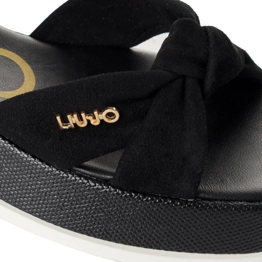 Liu Jo Moderne en veelzijdige platform sandalen Black Dames