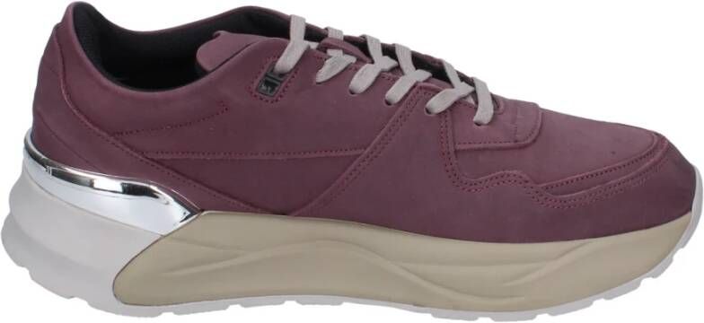 Liu Jo Nubuck Leren Heren Sneakers Purple Heren