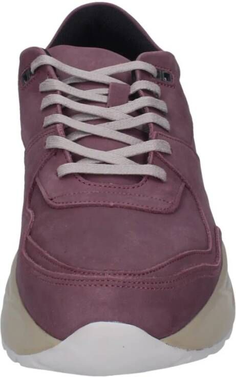 Liu Jo Nubuck Leren Heren Sneakers Purple Heren