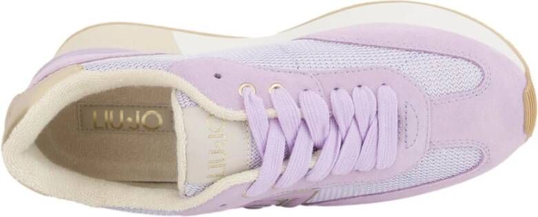 Liu Jo Paarse Sneaker Purple Dames