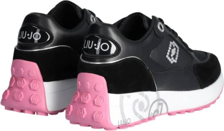 Liu Jo Pelle Sneaker Black Dames