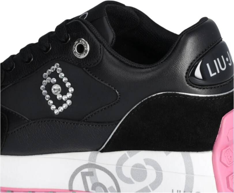 Liu Jo Pelle Sneaker Black Dames