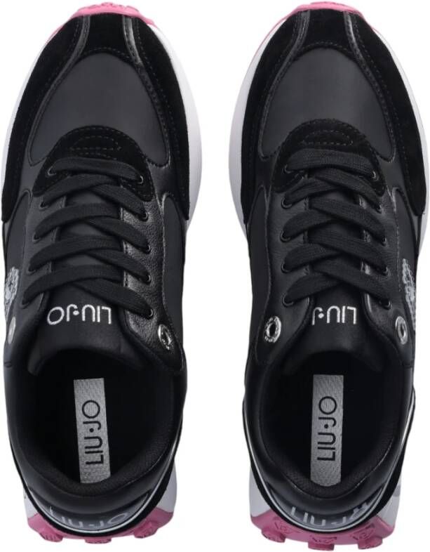 Liu Jo Pelle Sneaker Black Dames