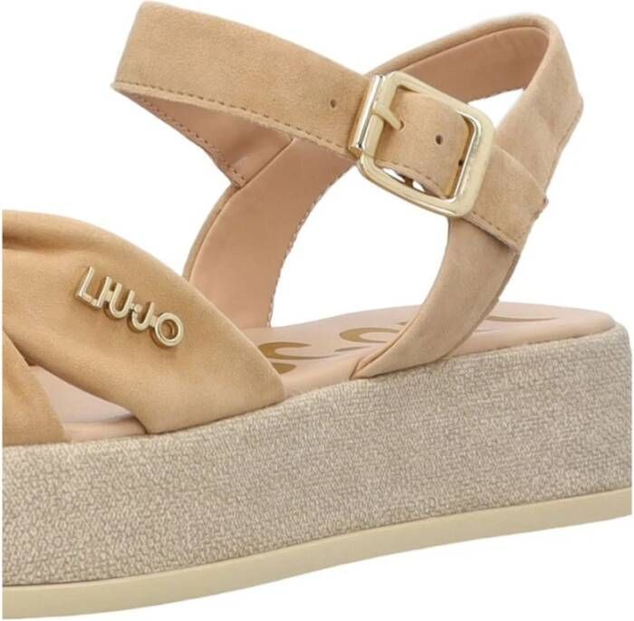 Liu Jo Platte Sandalen Beige Dames