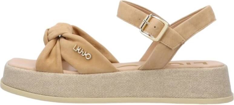 Liu Jo Platte Sandalen Beige Dames