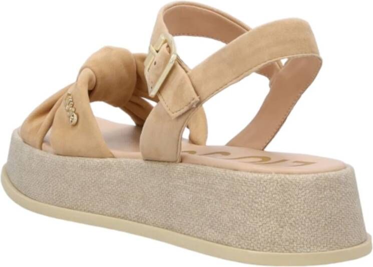 Liu Jo Platte Sandalen Beige Dames