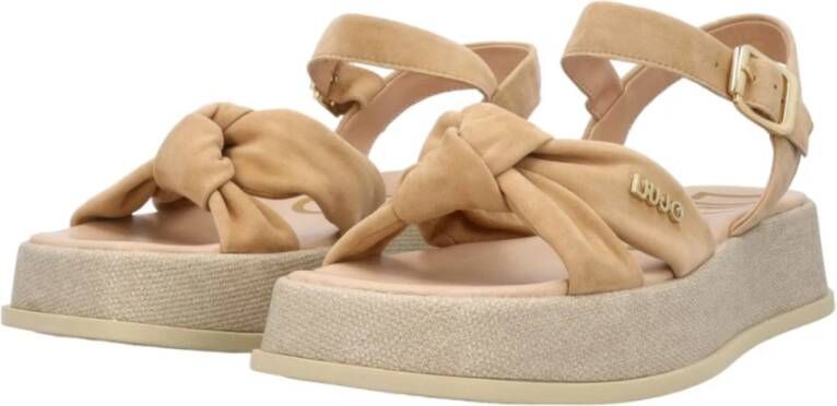 Liu Jo Platte Sandalen Beige Dames