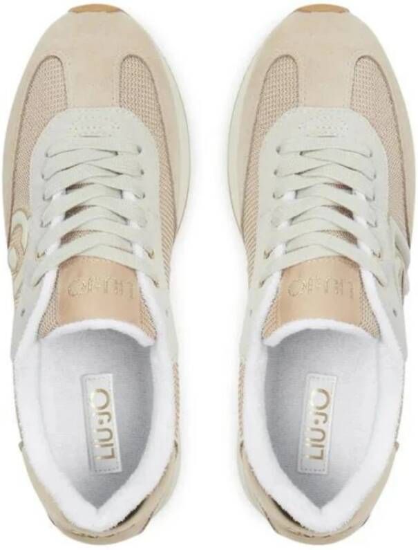 Liu Jo Platte Sneaker Sand Schoenen Beige Dames