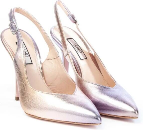 Liu Jo Iridescent slingback hakken Geel Dames