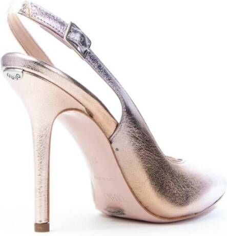 Liu Jo Iridescent slingback hakken Geel Dames