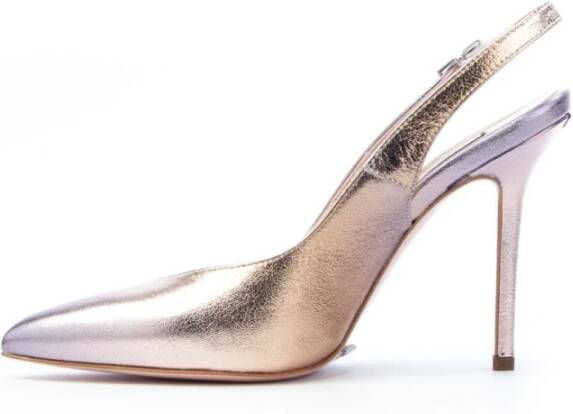 Liu Jo Iridescent slingback hakken Geel Dames