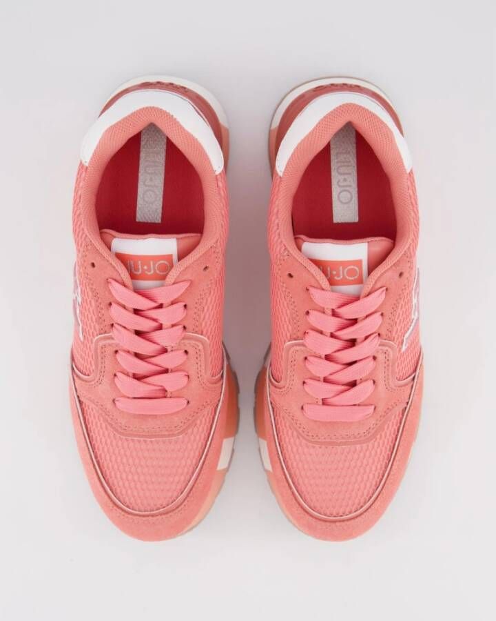 Liu Jo Prachtige Sneaker in Roze Pink Dames