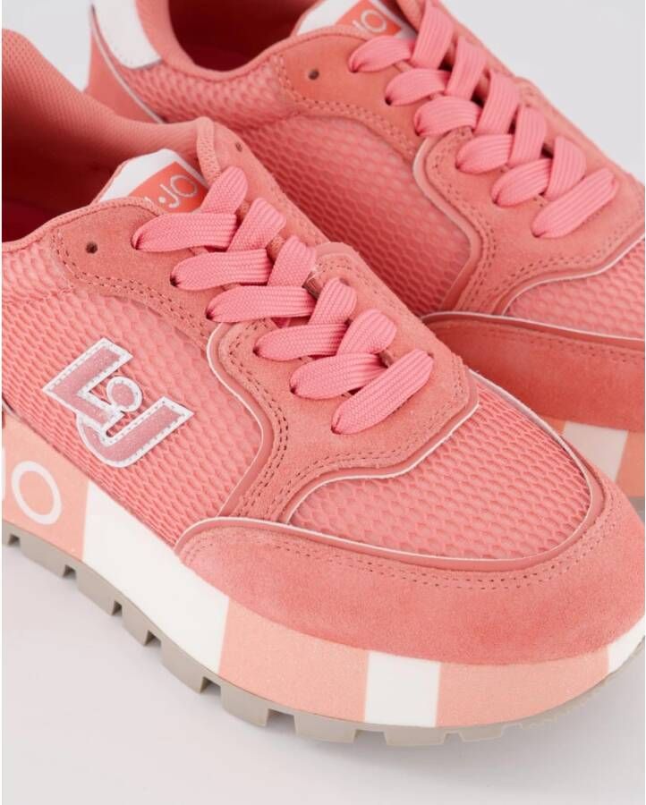 Liu Jo Prachtige Sneaker in Roze Pink Dames