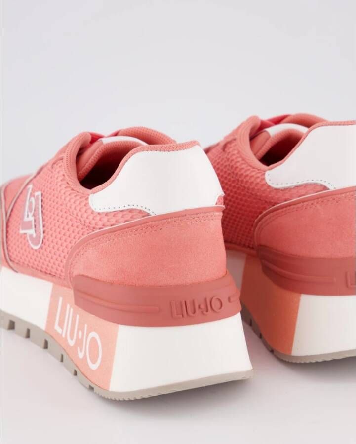 Liu Jo Prachtige Sneaker in Roze Pink Dames