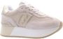 Liu Jo Sportieve Suède Sneakers met Mesh Details Beige Dames - Thumbnail 29