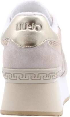 Liu Jo Riga Sneaker Stijlvol en Trendy Schoeisel Beige Dames