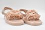 Liu Jo Roze Kant Platte Schoenen Ss22 Beige Dames - Thumbnail 3