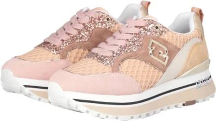 Liu Jo Roze Modieuze Sneakers Pink Dames