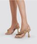 Liu Jo Hoge hak sandalen Beige Dames - Thumbnail 3