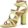 Liu Jo Serena 18 Slangenprint Sandalen Green Dames - Thumbnail 2