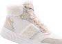 Liu Jo Cleo 22 Warm Mid Sneaker Basketball Dames Suede Sand - Thumbnail 7