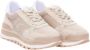 Liu Jo Beige Lage Sneakers met Leren Afwerking en Mesh Panelen Beige Dames - Thumbnail 13